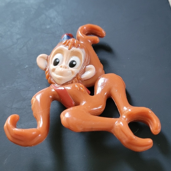 3" Abu the Monkey Barrel Of Monkeys PVC Action Figure Disney Aladdin - Picture 6 of 9